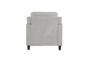 English Elm Horatio Elegant Chenille Accent Chair with Pocket Coil Seat, Modern Tight-Back Design & Durable Frame taupe 30 L x 26 W x 24 H B2726P248621