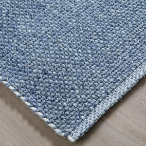 Feizy Rugs Naples Hand Woven Polyester Flatweave Rug - Soft, Durable, And Fade Resistant For Effortless Style Blue Polyester Nap0751fnvy000f00
