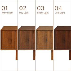English Elm 78inch Walnut Entertainment Center Fluted Glass Solid Wood Legs Modern Living Room N710P362203P