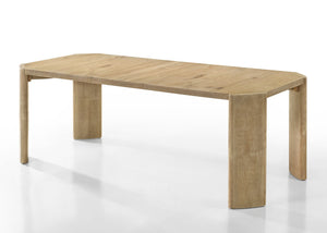 English Elm Massimo Oak Grain Extendable Rectangular Dining Table Seats 6 to 8 Guests B2749S00222