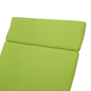 English Elm Christopher Knight Home® - 52005.00Cush-Grn Outdoor Chaise Lounge Cushion – Vibrant Green, Water-Resistant, Comfort & Style! N775P230263G