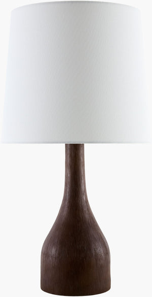 Livabliss Fonce Traditional Table Lamp with Linen Shade for Bedroom or Living Room Ambiance FCE-005