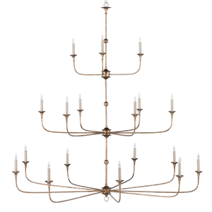 Nottaway Bronze Grande Chandelier - Elegant Pyrite Finish, Adjustable Height for Traditional Spaces