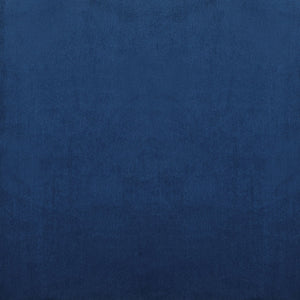 English Elm Marsden Sophia Blue Velvet Recessed Arm Sofa with Inverted Camel Back, Vertical Channels, Gold Legs B062P357811