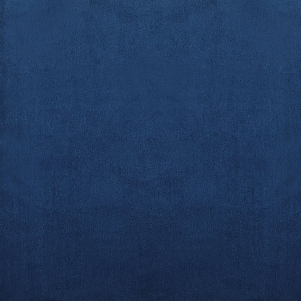 English Elm Marsden Sophia Blue Velvet Recessed Arm Sofa with Inverted Camel Back, Vertical Channels, Gold Legs B062P357811