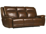 Parker House Jameson - Hickory Power Reclining Zero Gravity Sofa And Two Recliners Dark Brown 100% Leather ,Leather Match Mjam-311phz-hkry