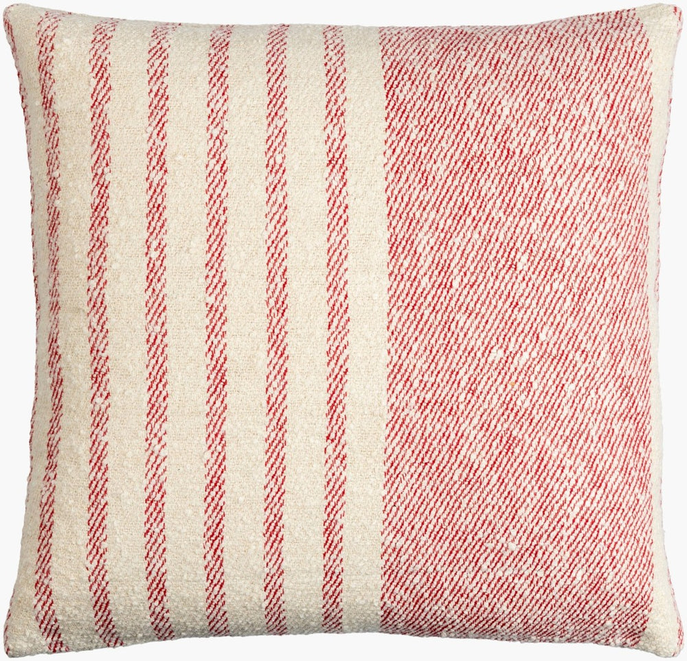 Livabliss Francine Handwoven Cotton Accent Pillow Bohemian Farmhouse Soft Breathable Artisan Square FCI003-1818P