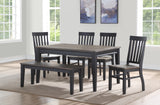 Steve Silver Raven Noir Dining Table RN500T