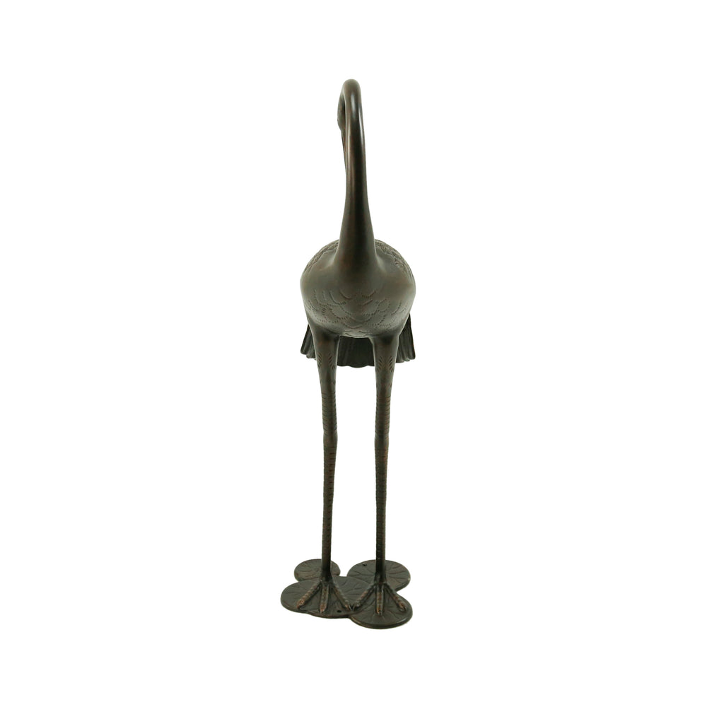 English Elm Christopher Knight Home® - Sunny Outdoor Antique Bronze 39-Inch Aluminum Crane Set, Shiny Copper Finish, Rust-Proof Patio Elegance 62910.00SHNCOP