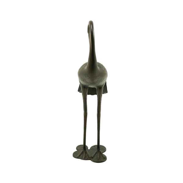 English Elm Christopher Knight Home® - Sunny Outdoor Antique Bronze 39-Inch Aluminum Crane Set, Shiny Copper Finish, Rust-Proof Patio Elegance 62910.00SHNCOP