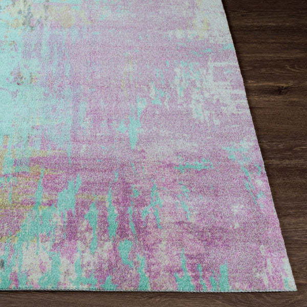 Livabliss Felicity Geometric Mid-century Modern Polyester Area Rug for Entryways and Small Spaces Lavender, Deep 8' x 10' FCT8003-810