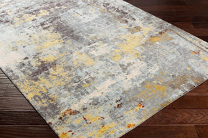 Livabliss Felicity Geometric Runner Rug Mid-century Modern Polyester Hallway and Entryway Accent Charcoal, Slate 2'6" x 8' FCT8008-268