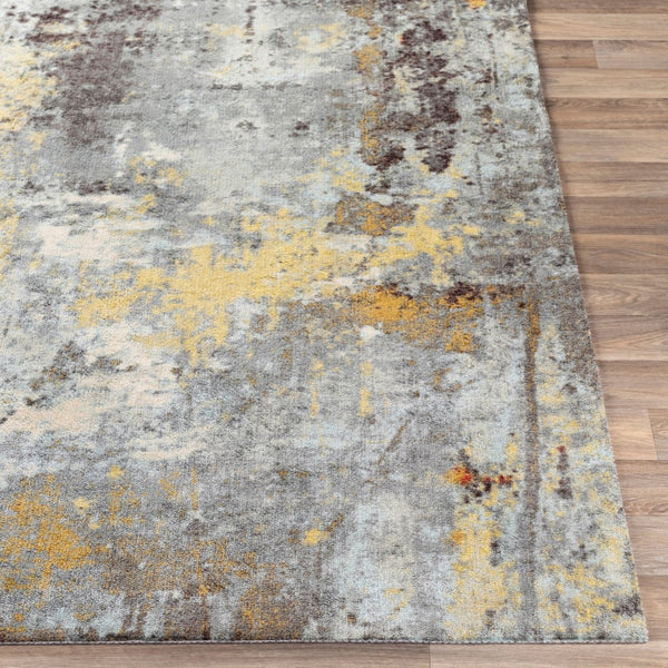 Livabliss Felicity Geometric Runner Rug Mid-century Modern Polyester Hallway and Entryway Accent Charcoal, Slate 2'6" x 8' FCT8008-268