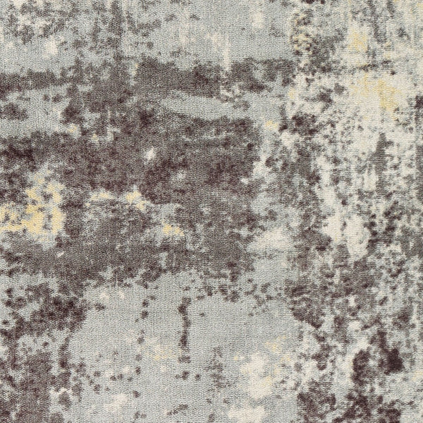 Livabliss Felicity Mid-century Machine Woven Polyester Area Rug for Entryways and Small Spaces Slate, Charcoal 2' x 3' FCT8009-23