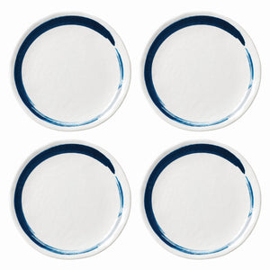 Lenox Blue Bay Melamine Dinner Plates, Set of 4 Multi, WHITE MELAMINE 895237