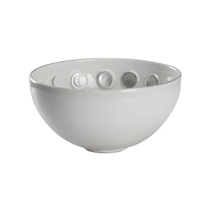 Harvest Moon Bowl White/Cream, Silver 385936 Chelsea House