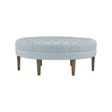 Madison Park Martin Modern/Contemporary Surfboard Tufted Ottoman MP101-0711 Dusty Blue