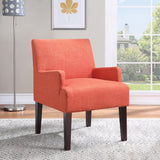 OSP Home Furnishings Main Street Guest Chair Tangerine