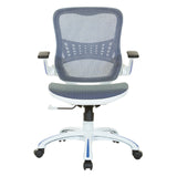 OSP Home Furnishings Riley Office Chair Blue