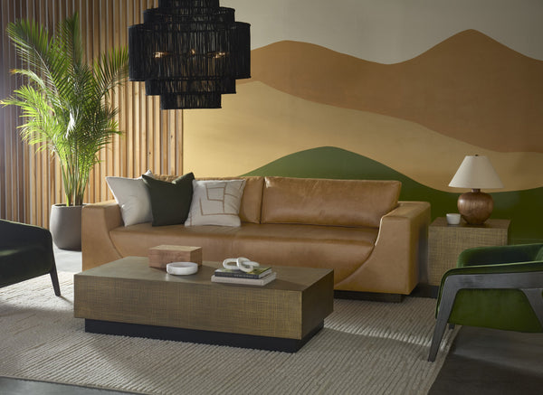 Sunpan Dira Table Lamp - Stylish Beige Wood Base, Elegant Design for Home Decor, Perfect Lighting Accent Natural