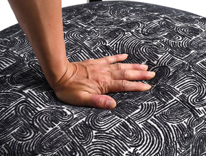 English Elm Black Accent Chair Armless Modern Angled Silhouette with Tapered Wood Legs and Foam Comfort Black 38 L x 29 W x 35 H B2741P401406