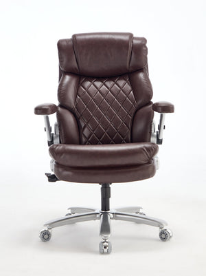 English Elm 500lbs Heavy Duty Executive Chair Wide Spring Seat Ergonomic High Back Home Office W5201P419026