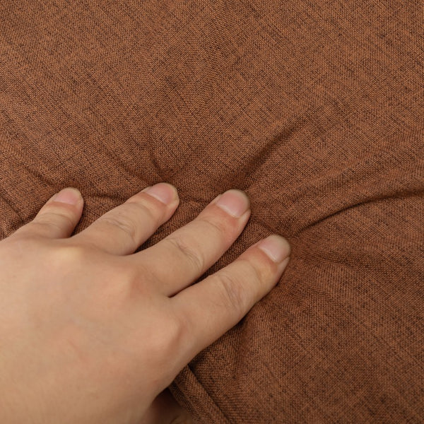 English Elm Multi-functional Foldable Sofa Bed with 5 Adjustable Angles, Removable Pillow & Tray, Dark Brown W2181P293644