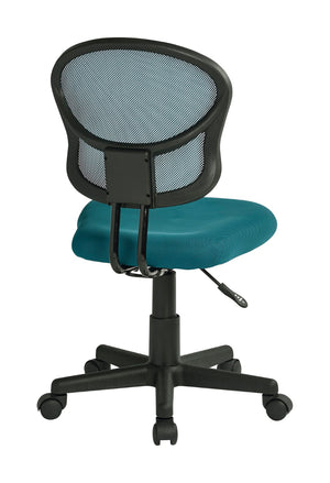 OSP Home Furnishings Mesh Task chair Blue