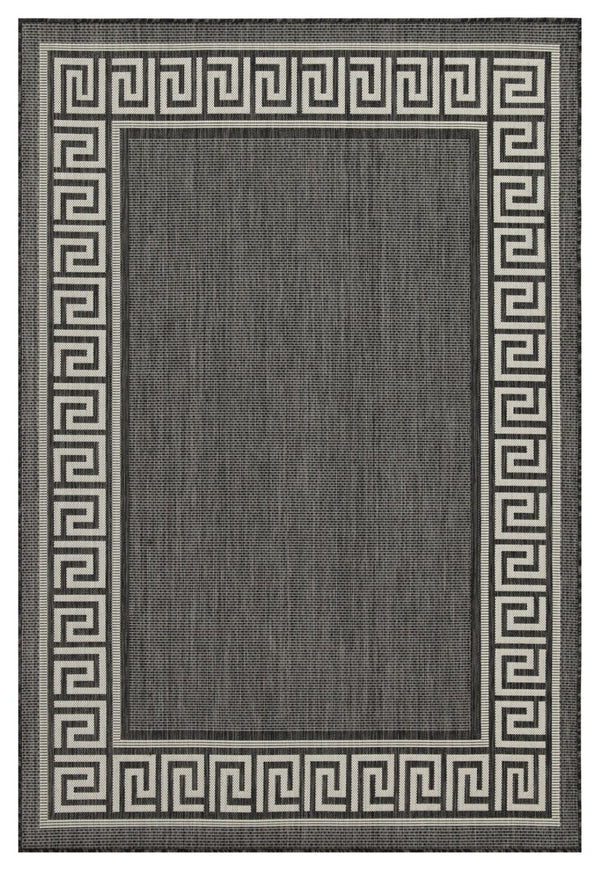 English Elm Sunshine Anthracite 7'10" X 10'3" Versatile Indoor/Outdoor Area Rug - Stylish, Durable, Pet-Friendly! B186P198856-GIGA