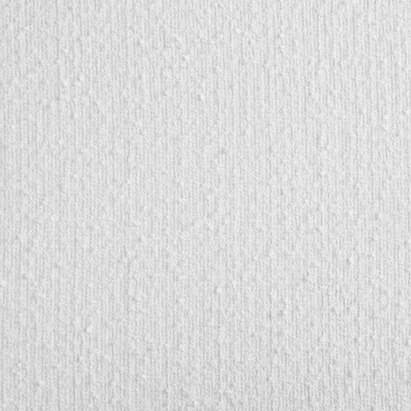 English Elm Theodore Snow Bouclé Upholstered Eastern King Wingback Bed — Curved Low Rails, Luxe Cozy Primary Suite Retreat B062S01353