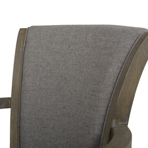 English Elm Jennifer Taylor Home - Williams 27In Swivel Counter Height Bar Stool In Heathered Grey Linen - Stylish Comfort And Durability B2719P238371