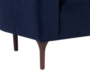 Sunpan Magnolia Sofa - Contemporary Design with Solid Oak Legs to Elevate Your Living Space Elegantly Danny Navy