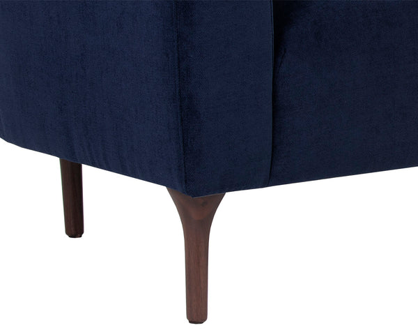 Sunpan Magnolia Sofa - Contemporary Design with Solid Oak Legs to Elevate Your Living Space Elegantly Danny Navy