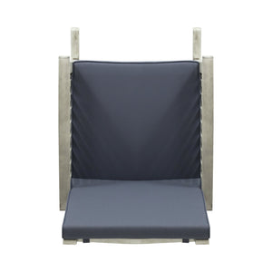 English Elm Christopher Knight Home® - CASA Acacia Rocking Chair with Water-Resistant Cushions, Rustic Outdoor Comfort & Smooth Rocking Motion Grey 46.5 L x 29.5 W x 9 H 64272.00LDGRY