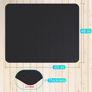 English Elm 65 X 48 Inch Silicone Fiberglass Grill Mat Outdoor Deck Patio Fire Pit Protector W2181P481267
