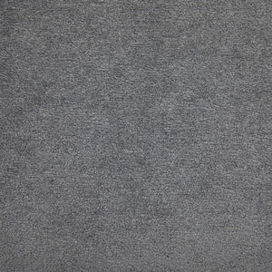 English Elm Modern Chenille Three Seater Sofa with Channel Tufted Back and Birch Wood Legs Grey N763S000100E
