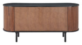 Koriana Sideboard Black & Walnut 110296 Zuo Modern