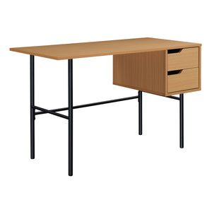 OSP Home Furnishings Denmark Writing Desk Natural