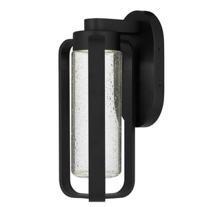 English Elm 15 Inch Hammered Glass Led Wall Sconce Dimmable Bathroom Vanity Hallway Light B370P417686