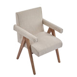 Christopher Knight Home® - Noble House - - Poppy Fabric Dining Armchair