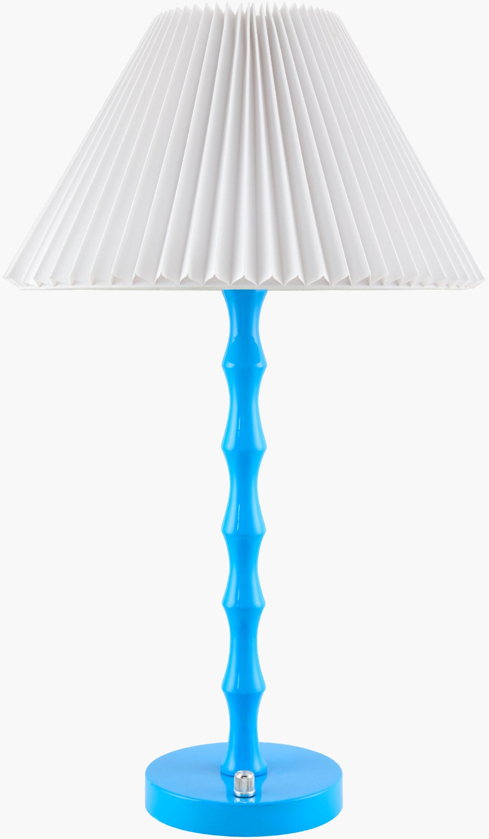Livabliss Folda Cordless Table Lamp with Hand-painted Base and Warm Linen Shade for Any Room FDA-002