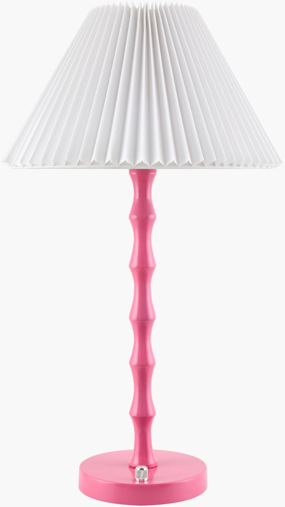 Livabliss Folda Cordless Table Lamp with Hand-painted Base and Linen Shade for Warm Ambiance FDA-004