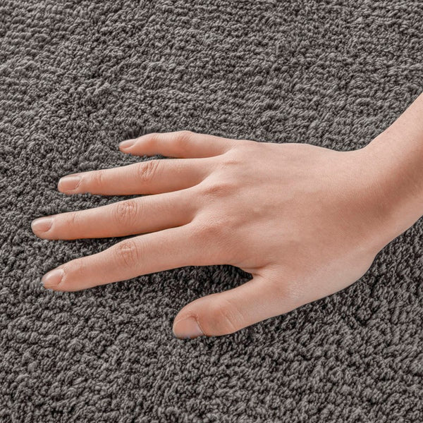English Elm 100% Cotton Heavyweight Bath Rug Reversible Tufted Plush Spa Feel Bathroom Floor B035P280517
