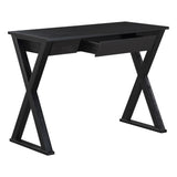 OSP Home Furnishings Marna Writing Desk Black