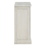 OSP Home Furnishings Country Meadows 2-Shelf Bookcase Antique White