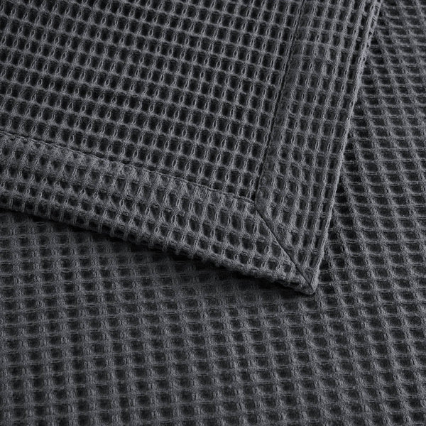 English Elm 1PC King Cotton Waffle Blanket 300gsm 100% Cotton Lightweight Breathable 108"x90" Cozy Luxury B035P341139