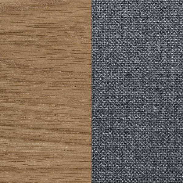 English Elm 2pc Plush Button-Tufted High Back Dining Chairs with Rolled Top, Nailhead Trim and Tapered Legs Blue,Light Brown 38.19 L x 13.59 W x 19.1 H B011P311868