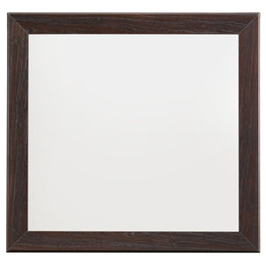 English Elm Warwick Queen Bedroom Set with Leatherette Headboard in Modern Cocoa Finish B062S00754