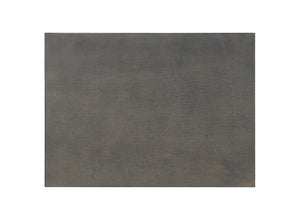 English Elm Dark Grey Romantic 2-Drawer Nightstand with Luxurious Pulls, Solid Pine Build, Classic Moldings B062P209407