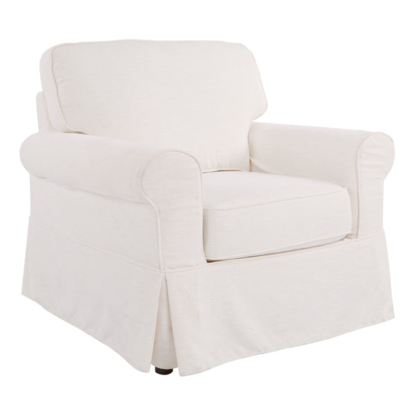 OSP Home Furnishings Ashton Chair Off White